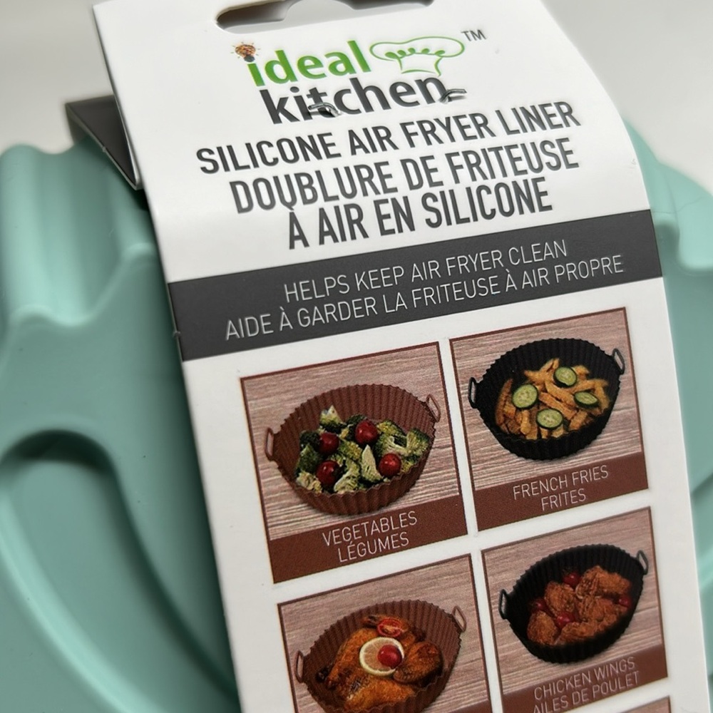 💕 Silicone 7” Air Fryer Liner Food Grade Non Stick BPA Free New In Package - Picture 7 of 11